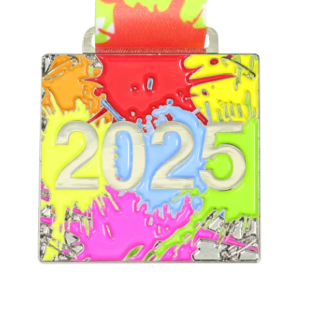 Colour Run Medal 4