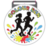 Colour Run Medal 7