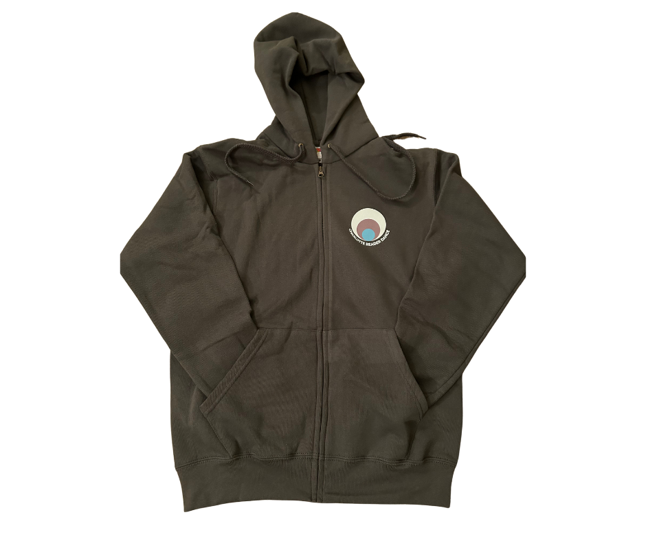 CRD Adult Grey Zip Hoodie