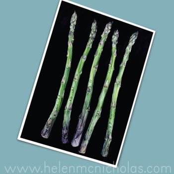 Asparagus Mini Print