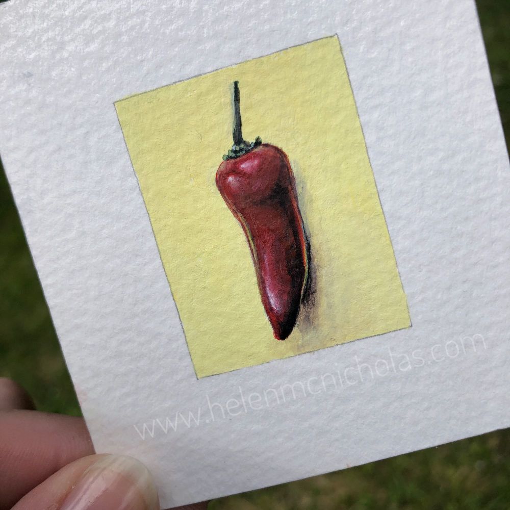 CHILLI - TINY PAINTING
