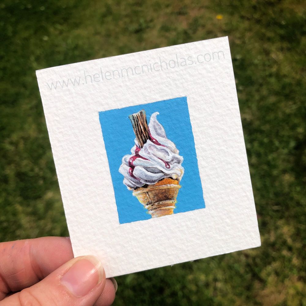 FRIED EGG - WHIPPY ICE CREAM