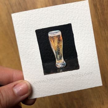 BEER - TINY PAINTING