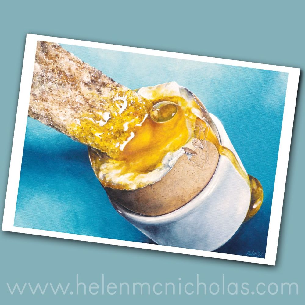 Dippy Egg Mini Print