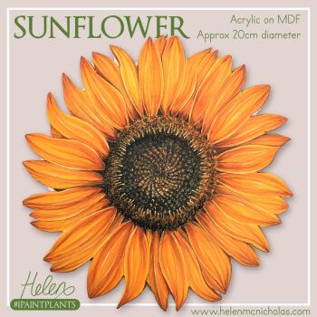 ORIGINAL PAINTING - SUNFLOWER