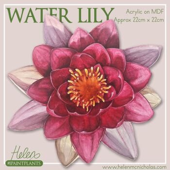 ORIGINAL PAINTING - WATER LILY