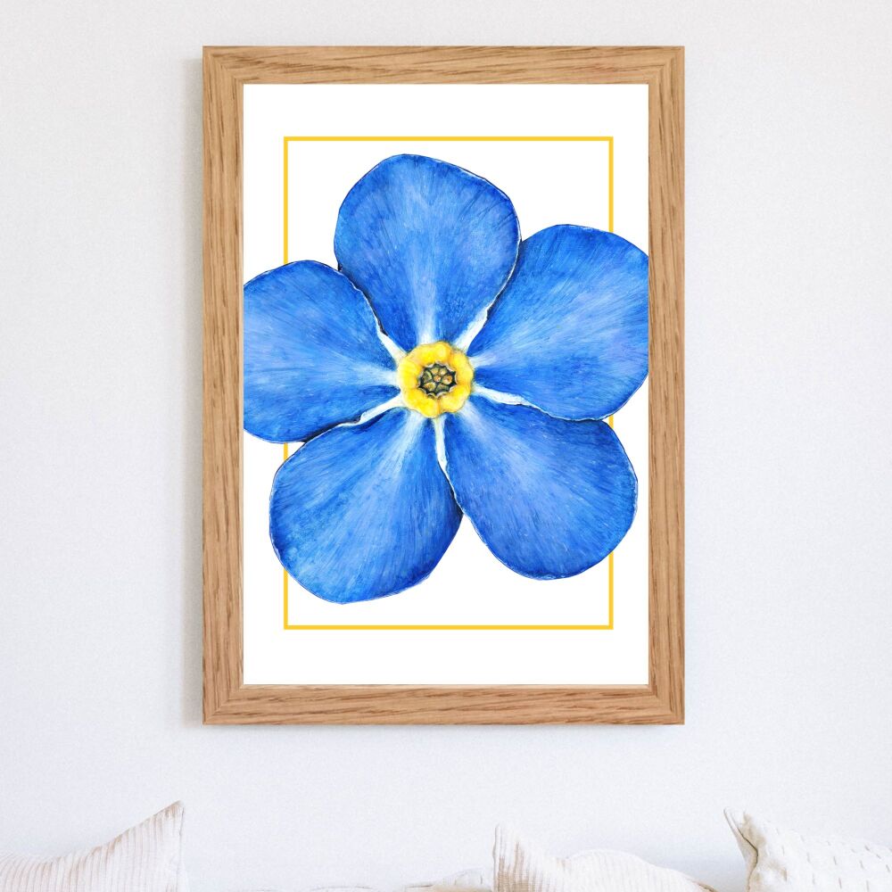 'Forget-Me-Not' - Art Print