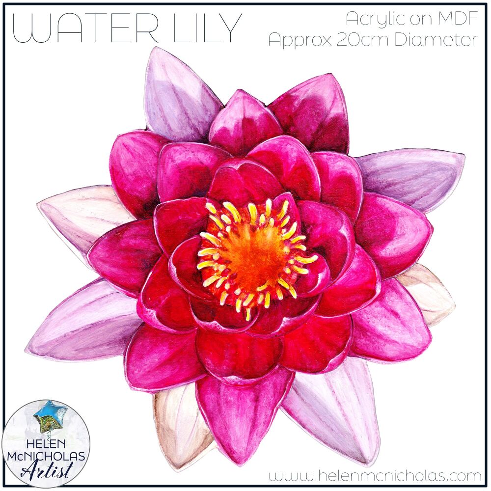 ORIGINAL PAINTING - WATER LILY