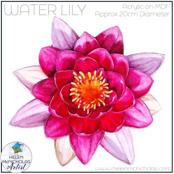 ORIGINAL PAINTING - WATER LILY