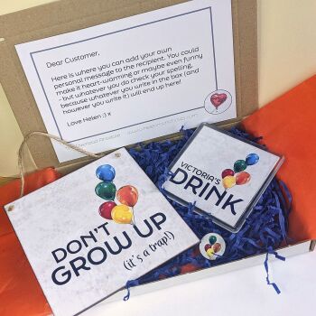 DON'T GROW UP GIFT BOX