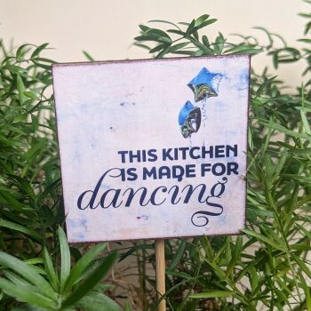 KITCHEN MADE FOR DANCING HOUSEPLANT STAKE