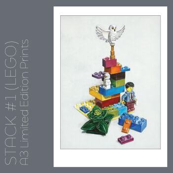 STACK #1 (LEGO) - A3 LIMITED EDITION PRINT