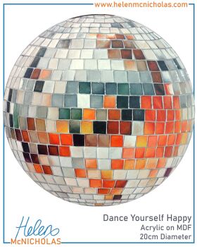 ORIGINAL PAINTING - DANCE YOURSELF HAPPY