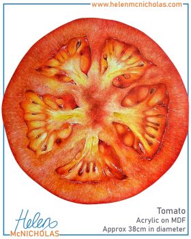 ORIGINAL PAINTING - TOMATO