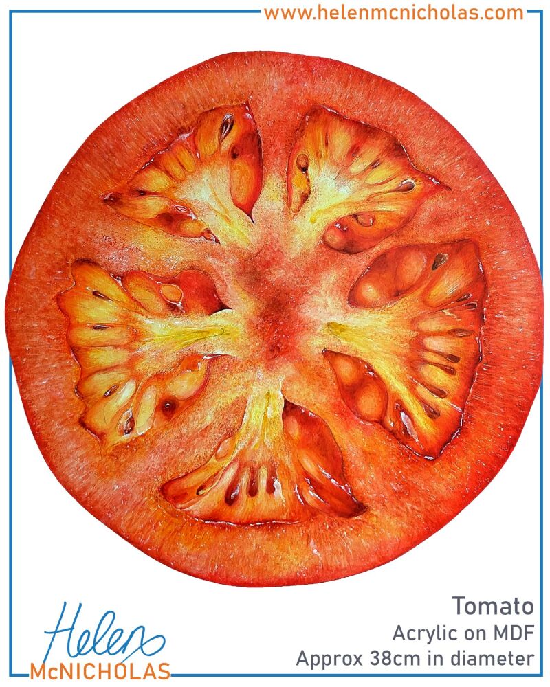 ORIGINAL PAINTING - TOMATO