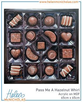 ORIGINAL PAINTING - PASS ME A HAZELNUT WHIRL