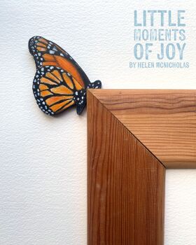 ORANGE BUTTERFLY (LEFT CORNER)