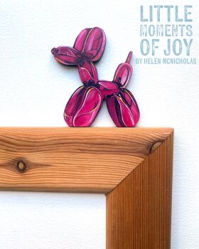 PINK BALLOON DOG