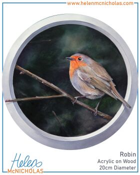 ORIGINAL PAINTING - ROBIN