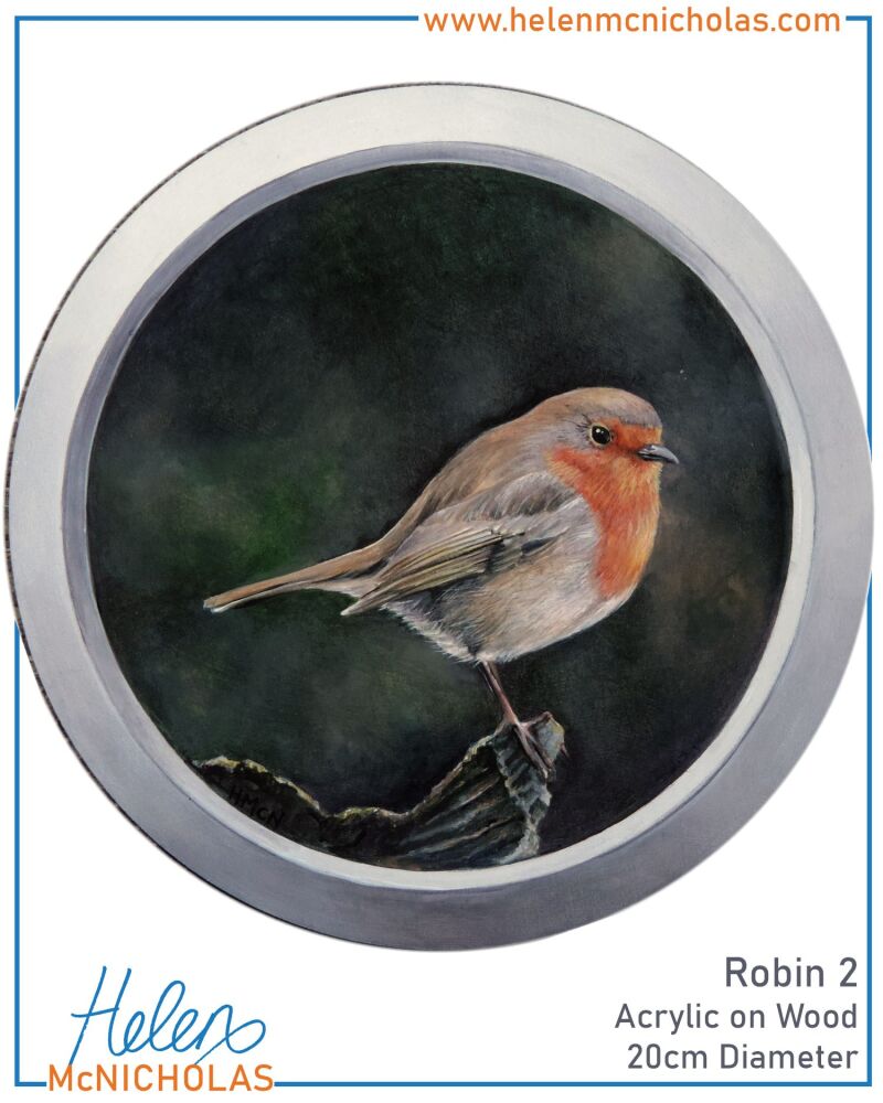 ORIGINAL PAINTING - ROBIN 2