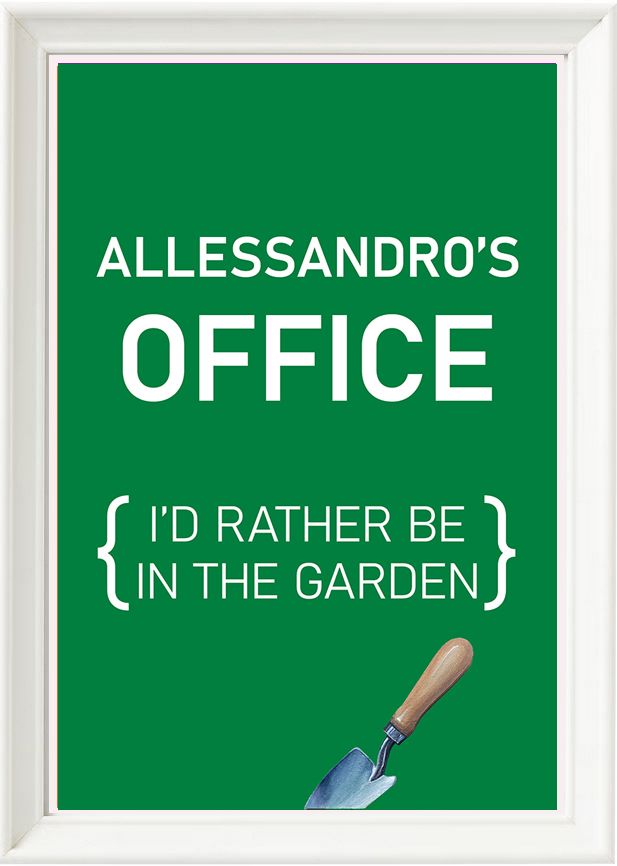 RATHER BE IN THE GARDEN
