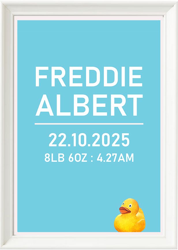 NEW BABY (RUBBER DUCK)