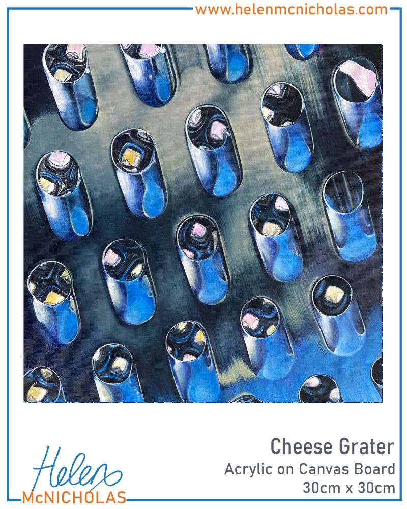 ORIGINAL PAINTING - CHEESE GRATER