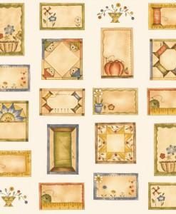 Panel: Time to Stitch Quilt Labels 24