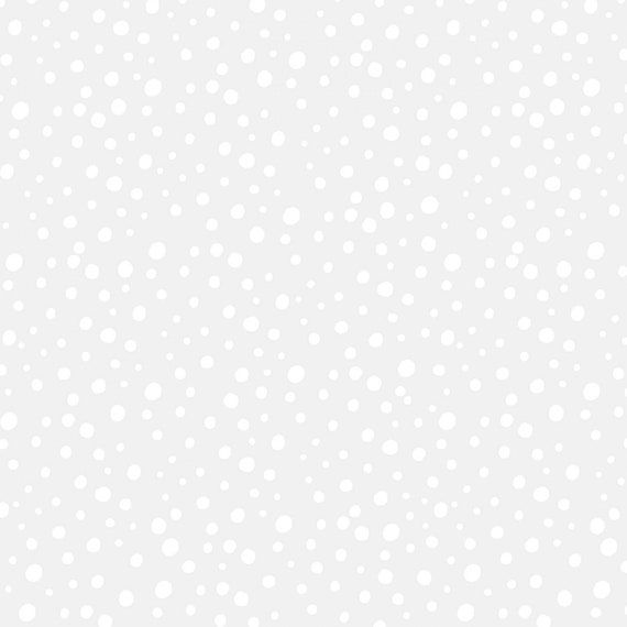 Dot Dot Dot white on white