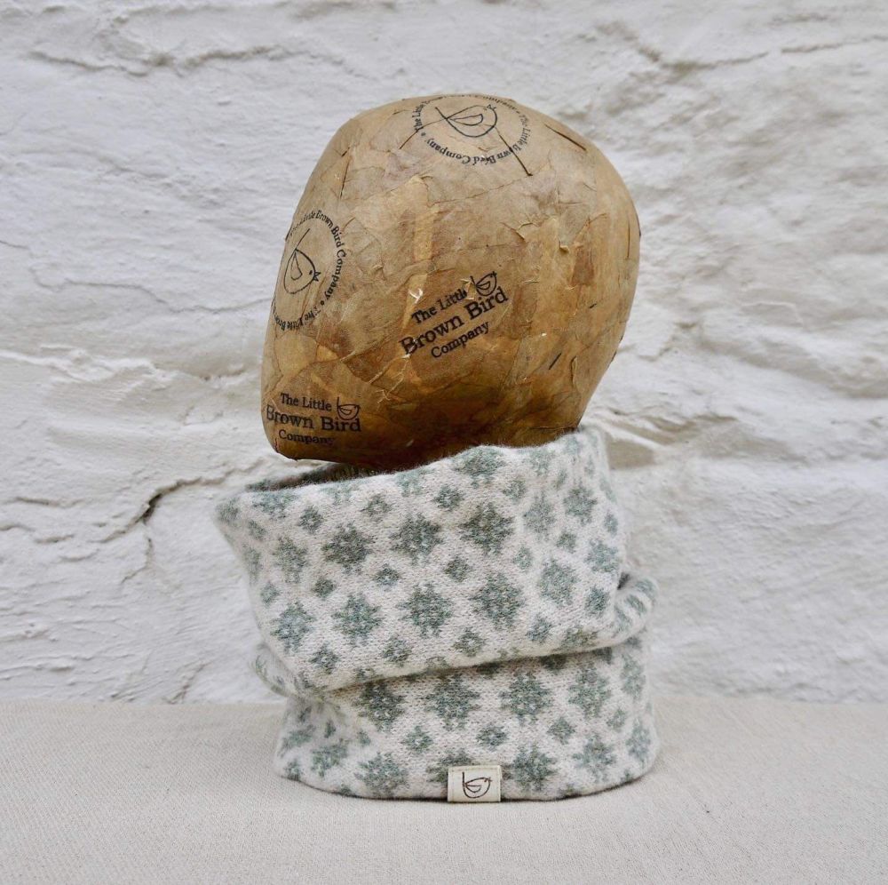 Lambs Wool Snood (Welsh Tapestry) by The Little Brown Bird Company