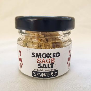 Smoked Sage Salt by Welsh Homestead Smokery 
