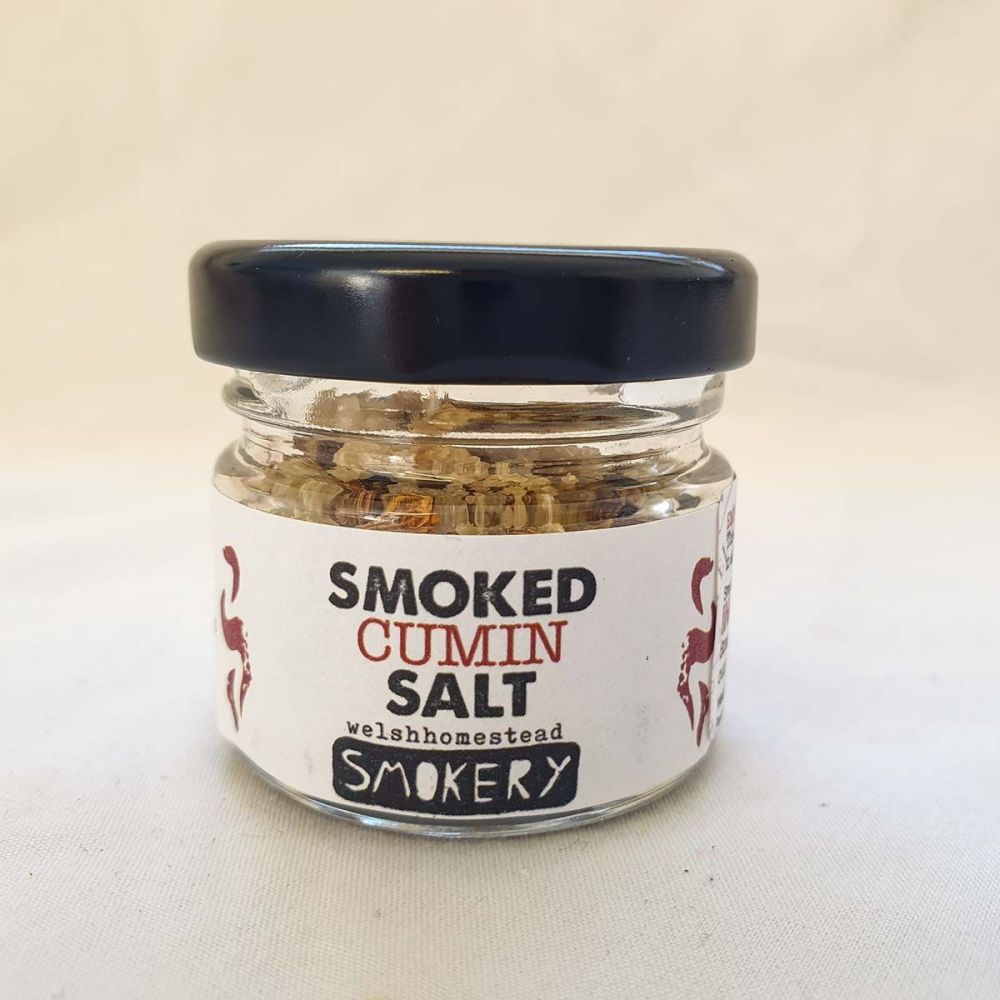 Smoked Cumin Salt by Welsh Homestead Smokery 