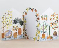 Orangery Concertina Card by Paperwhale