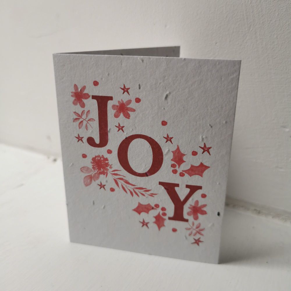 Joy Card by Hannah Marchant