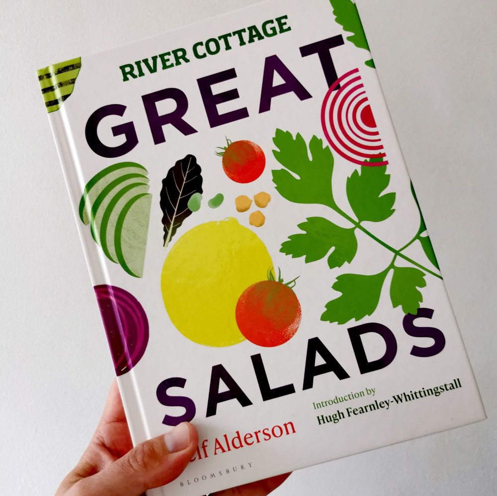 River Cottage Great Salads by Gelf Alderson - Includes 3 Packets of Seeds