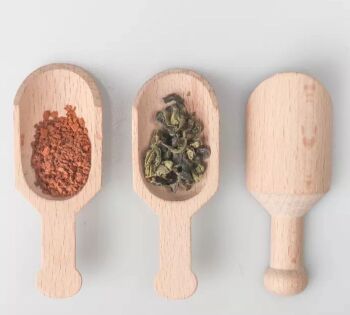 Wooden Tea Scoop by Naturally Evergreen