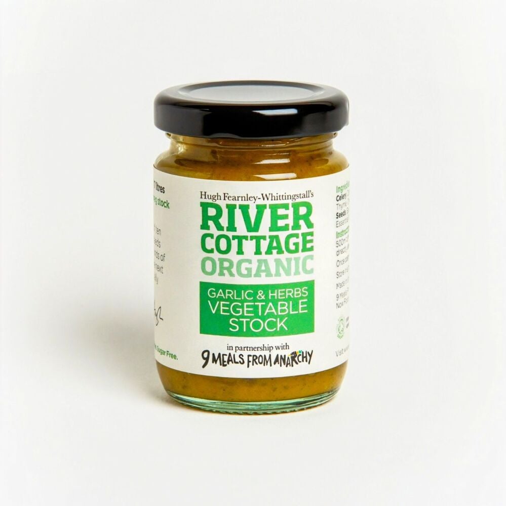 River Cottage Organic Vegetable Stock by River Cottage and 9 Meals from Anarchy