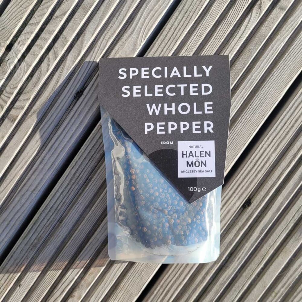 Halen Môn Whole Peppercorns 100g