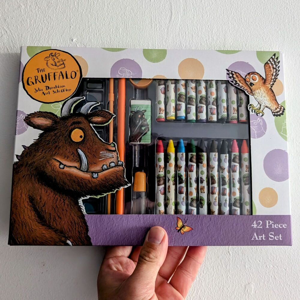 The Gruffalo 42 Piece Art Set