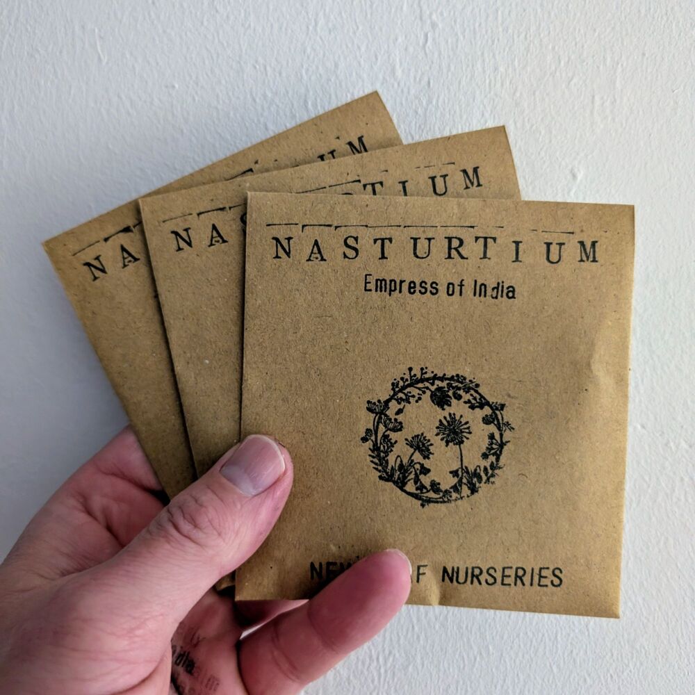 Nasturtium 'Empress of India' Seeds