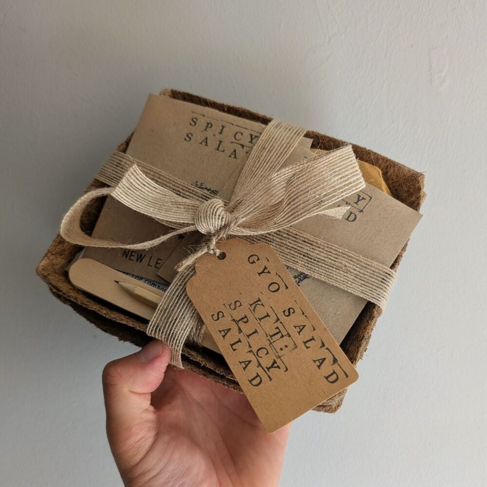 Grow Your Own Salad: Spicy Salad Kit *New for 2026*