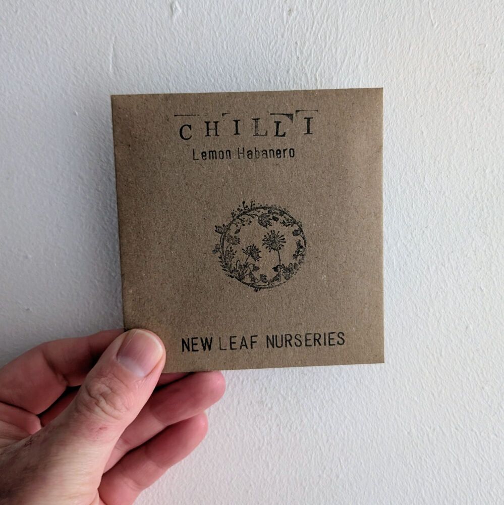 Chilli 'Lemon Habanero' Seeds
