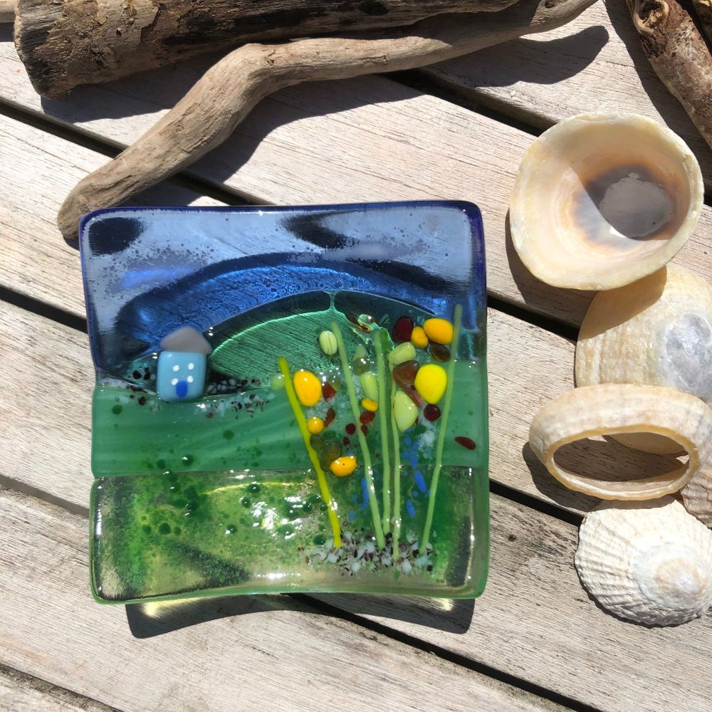Little House on the Hill trinket dish