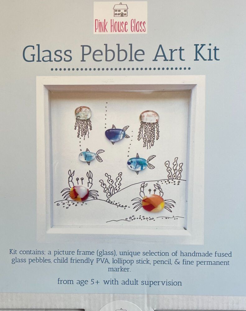 Glass Pebble Art kit