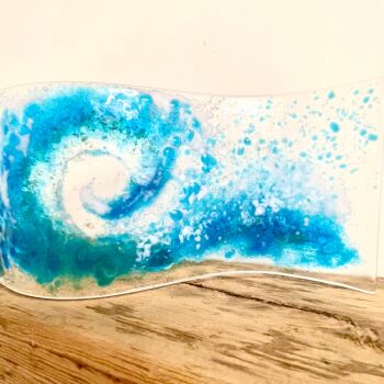  Atlantic Wave freestanding 'S' shape curve