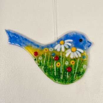  Create at home- Fused Glass Meadow Bird kit