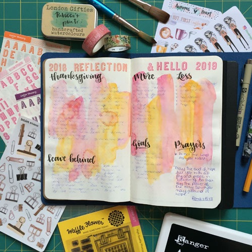 Bullet Journaling with an inkDori | Grace & Salt ink Bujo Set Up