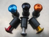 Screen Bolt Kit, 8 bolts, for Aprilia RSV 1000 Mille in stainless steel and anodised coloured bolt options