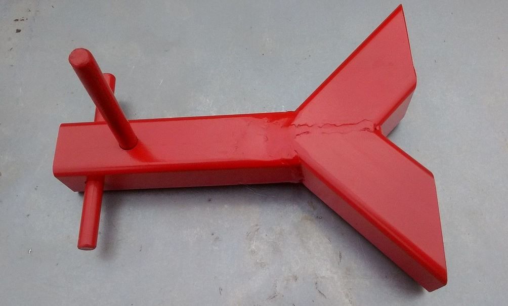 Y Shaped High Security Ground Anchor To Concrete/ Cement In Fits 40mm