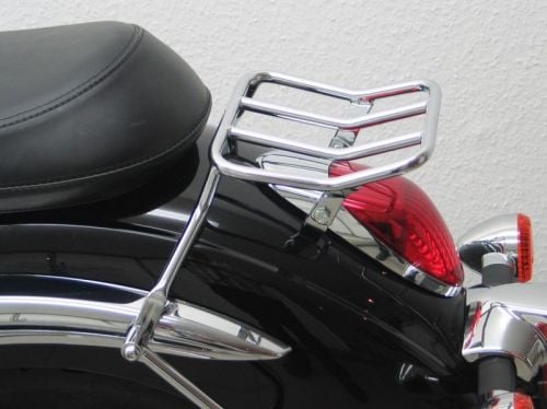 Luggage carrier for Kawasaki VN 900 Classic (VN900B) from 2006 onwards, bla